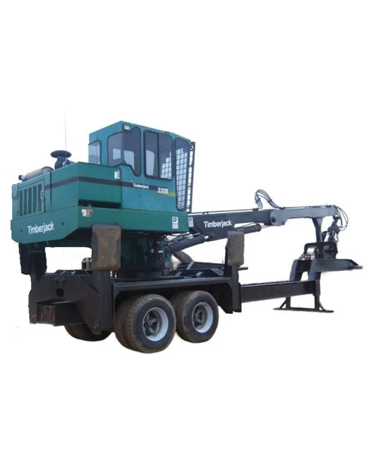 Operation and Test Manual  - John Deere 435 and TimberJack 430B Knuckleboom Trailer Mount Log Loader (TMF387151)