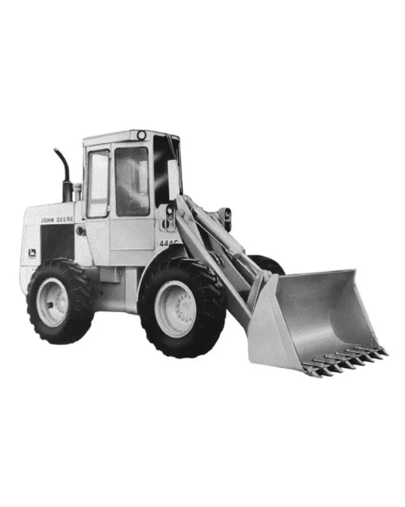 John Deere 444C 4WD Loader Service Technical Manual (TM3236)