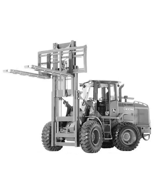 John Deere 444JR (SN. from 620388) Diesel Forklift Loader Operation and Test Manual (TM11202)