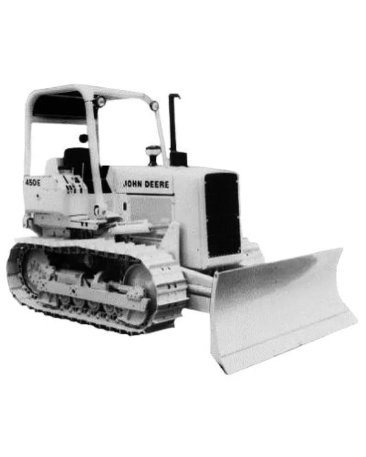 John Deere 450E Crawler Dozer and 455E Crawler Loader Service Repair Manual (TM1330RE)