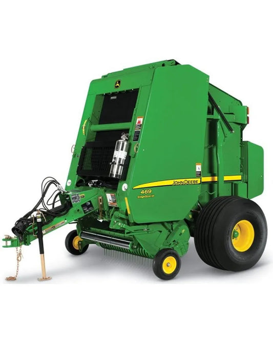 John Deere 469, 469 Silage Special, 569 and 569 Silage Special Round Baler Service Technical Manual (TM121219)
