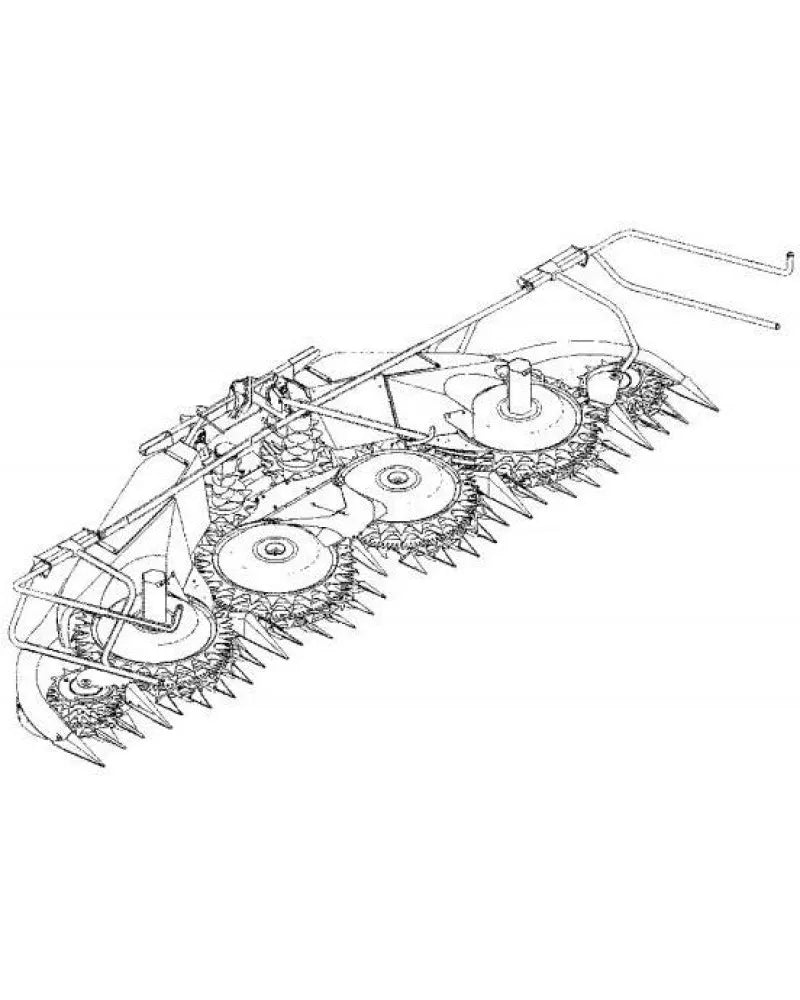 John Deere 475 Rotary Harvesting Units (European Edition) Service Technical Manual (TM404819)