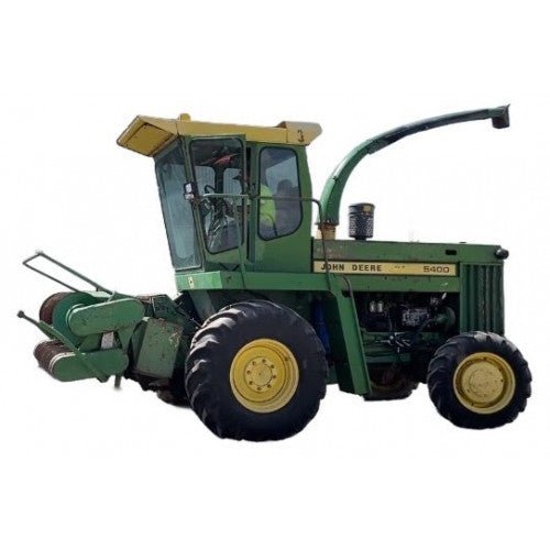 John Deere 5200 and 5400 Self-Propelled Forage Harvesters Service Technical Manual (TM1066)