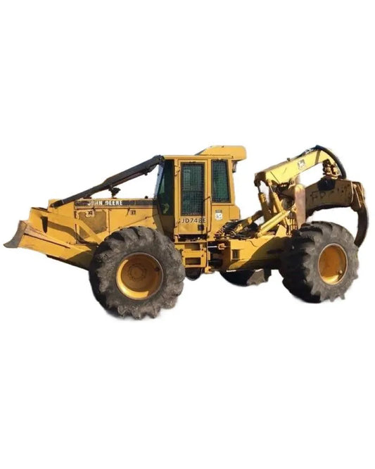 Service Repair Manual - John Deere 540E, 640E, 740E Skidder, 548E, 648E and 748E Grapple Skidder (TM1486)