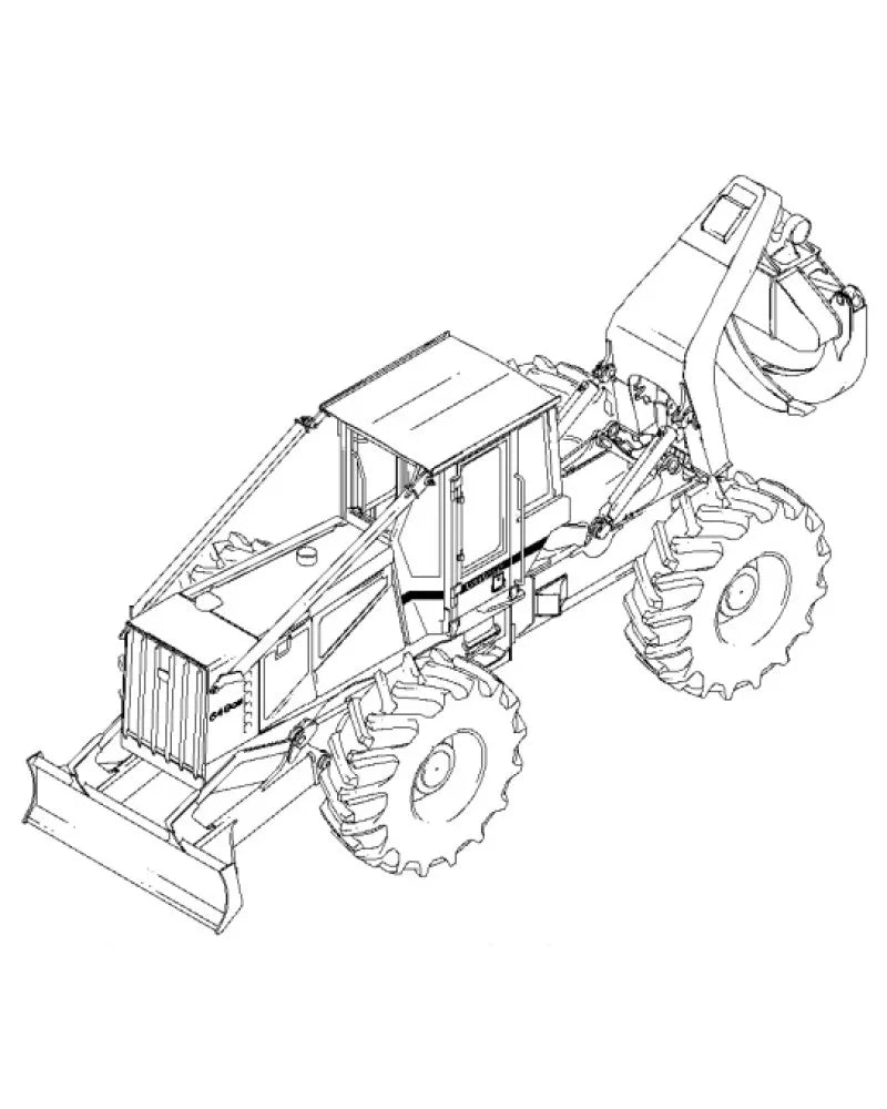 Operation and Test Manual - John Deere 540G-III, 640G-III Skidder, 548G-III, 648G-III, 748G-III, TimberJack 360D, 460D and 560D Grapple Skidder (TM2110)