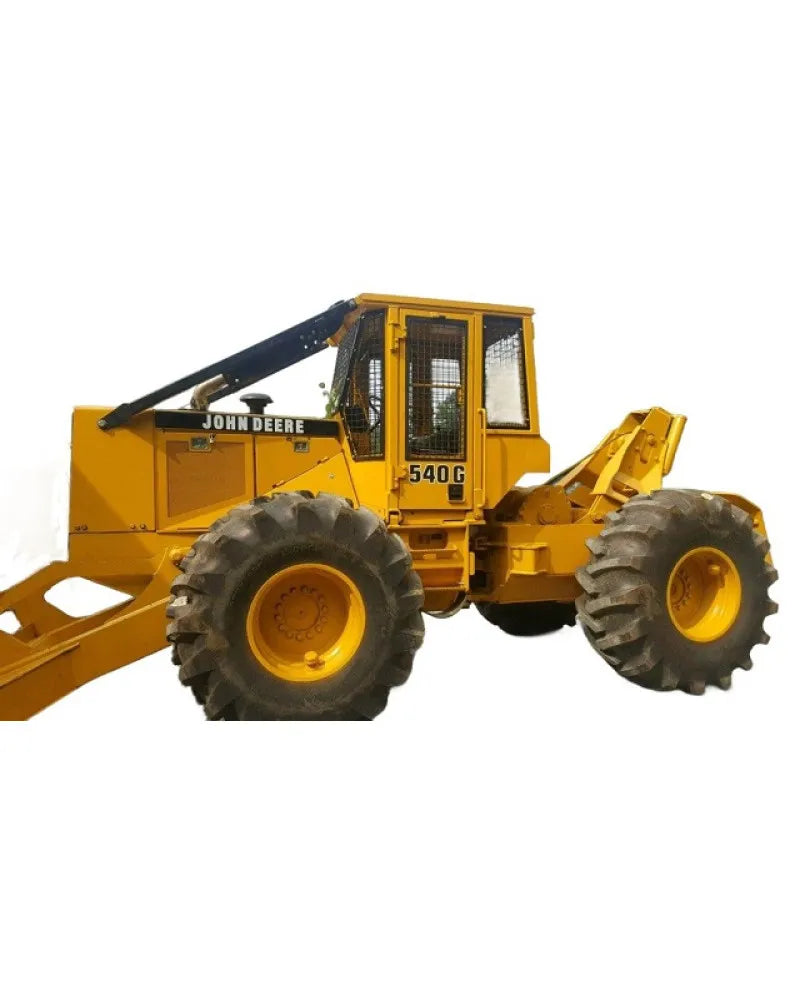 Operation and Test Manual - John Deere 540G, 640G, 740G Skidder, 548G, 648G and 748G Grapple Skidder (TM1599)