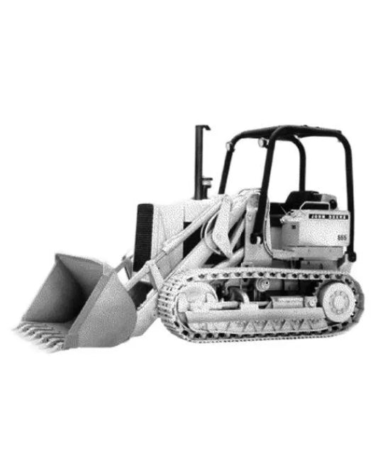 John Deere 555 and JD555 Crawler Loaders Service Technical Manual (TM1111)