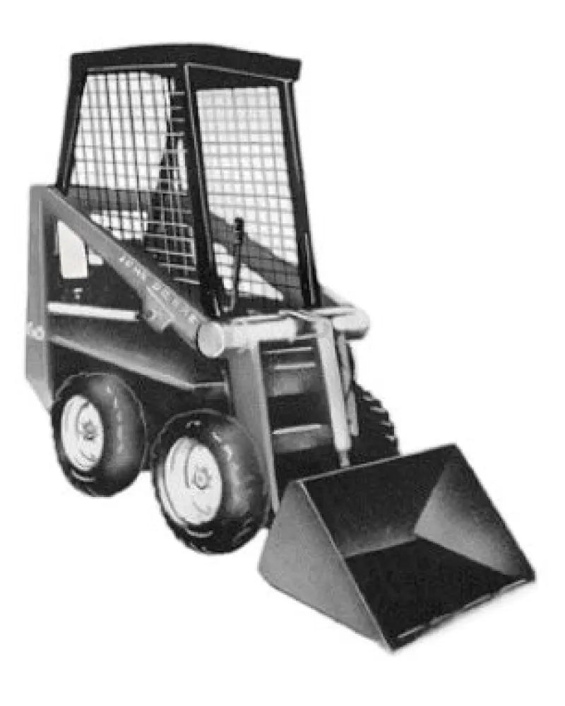 John Deere 60 Skid Steer Loader Service Technical Manual (TM1185)