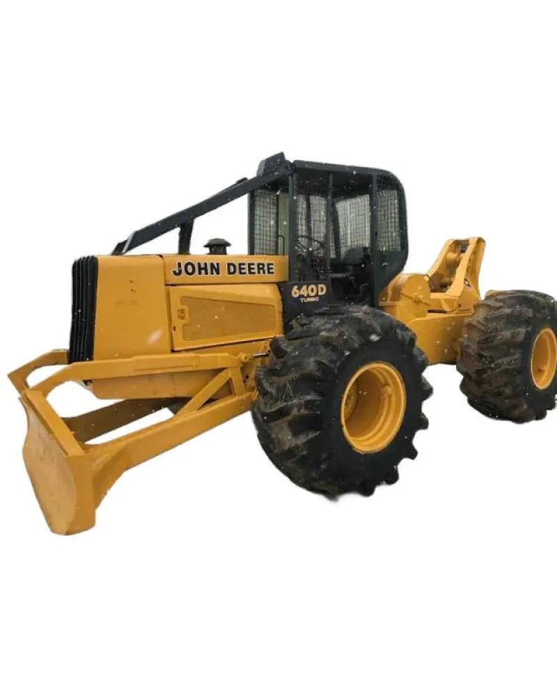 Operation and Test Manual  - John Deere 640D Skidder and 648D Grapple Skidder (TM1441)
