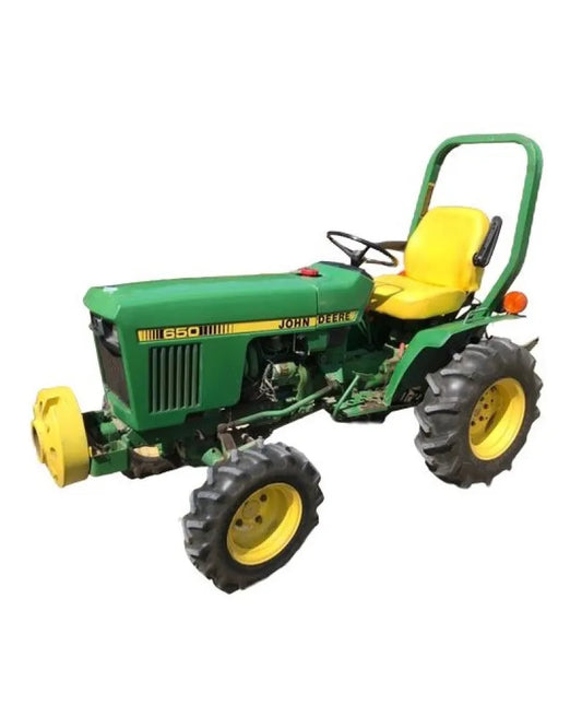John Deere 650 and 750 Utility Tractor Service Technical Manual (TM1242)