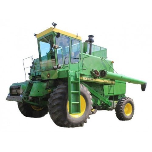 John Deere 6600, 7700 and Side Hill 6600 Combines Service Technical Manual (TM1021)