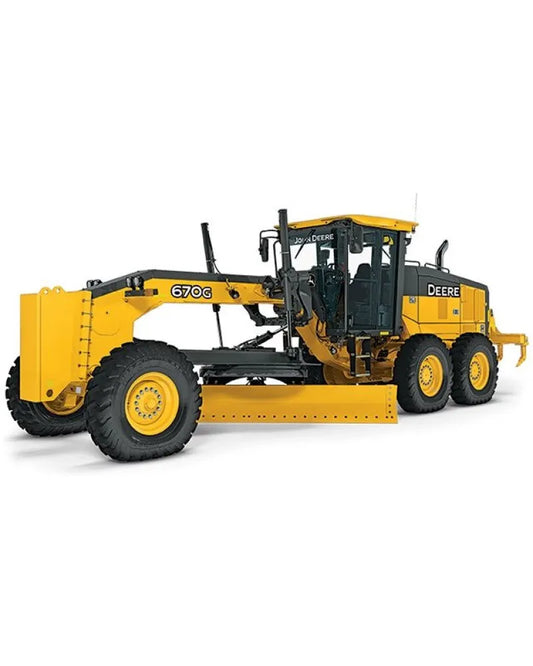 John Deere 670G and 672G Motor Grader (SN. from C000001, D000001) Service Repair Manual (TM14441X019)