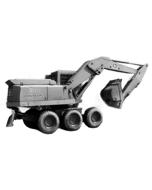 John Deere 690DR Excavators With All Terrain Wheeled Undercarriage Service Technical Manual (TM124557)