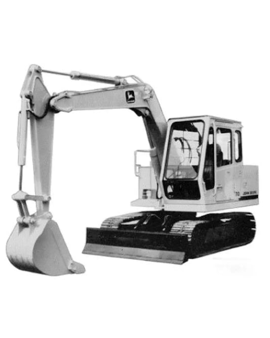 John Deere 70 Compact Excavators Operation and Test Manual (TM1376)