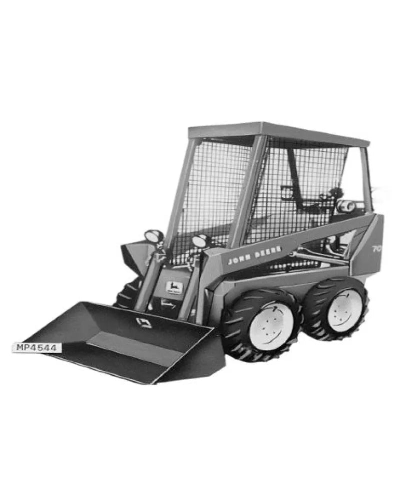 Service Manual John Deere 70 (SN: 700001-) Diesel Tractors (SM2017)