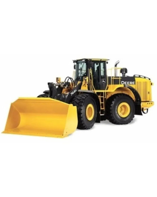 John Deere 744K (SN. before 632967) 4WD Loader with Engine 6090HDW06 (T3), 6090HDW08 (S2) Operation and Test Manual (TM10682)