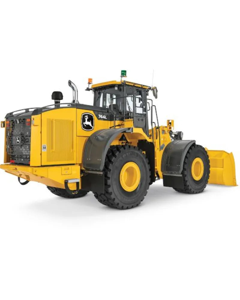 John Deere 744L (SN: from F697293, L697293) 4WD Wheel Loader Service Repair Manual (TM14369X19)