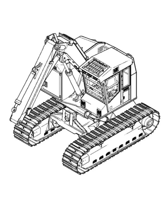 John Deere 753GL and TimberJack 608L Tracked Feller Bunchers Operation and Test Manual (TMF387450)