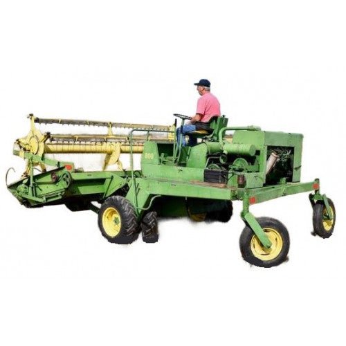 John Deere 800 and 830 Self-Propelled Windrowers Service Technical Manual (TM1050)