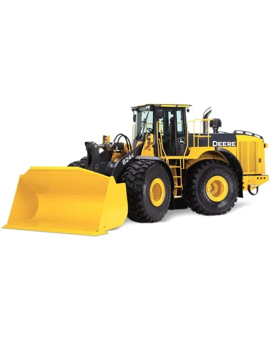 John Deere 824K (SN. before 641969) 4WD Loader with 6135HDW01 Tier3, 6135HDW03 Stage2 Engines Operation and Test Manual (TM10698)