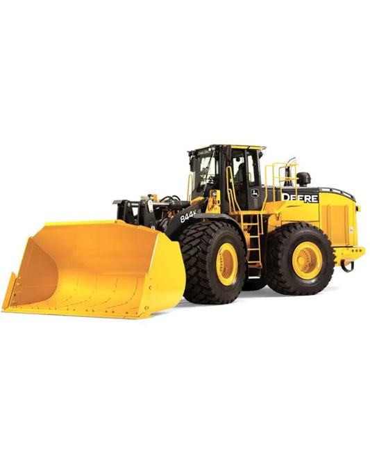 John Deere 844K Series II (SN: E645194-664097) 4WD Loader with iT4 Engine 6135HDW02 Operation and Test Manual (TM12117)