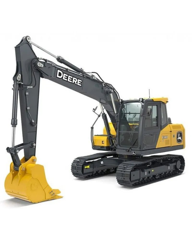 John Deere E130 and E140LC Crawler Excavators (SN. from D000001) Operation and Test Manual (TM14394X019)