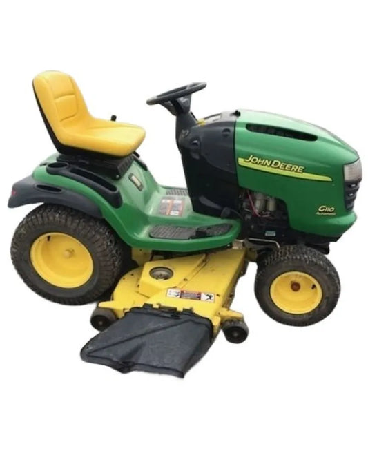 John Deere G100 and G110 Lawn and Garden Tractor Service Technical Manual (TM2020)
