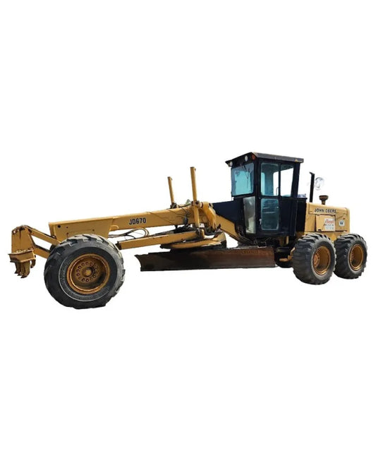 John Deere JD670 Motor Grader Service Technical Manual (TM1134)