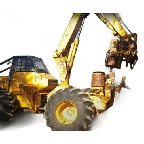 John Deere JD743 Feller Bunchers and JD743 Harvesters Service Technical Manual (TM1159)