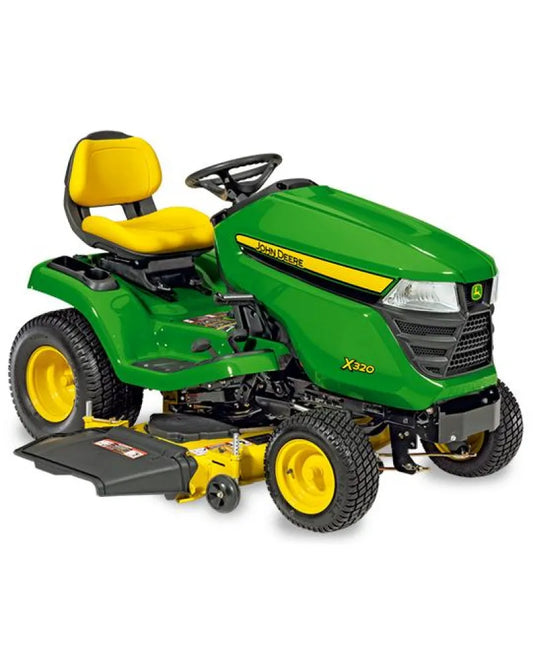 John Deere Select Series X300, X304, X310, X320, X324, X340 and X360 Lawn Tractor (SN. from 010001) Service Technical Manual (TM2308)