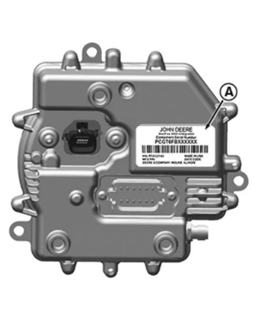 John Deere StarFire™ 6000 Integrated receiver, StarFire™ 6000 and 6000HA System Service Technical Manual (TM135419)