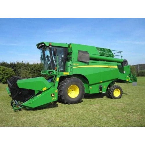 John Deere W330 Combine Diagnostic Service Technical Manual (TM152019)