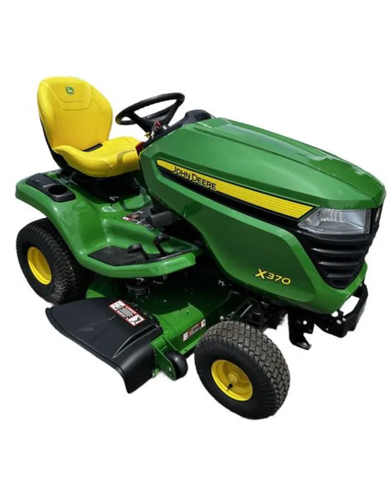John Deere X330, X350, X354, X370, X380, X384, X390 and X394 Lawn Tractor Service Technical Manual (TM175819)