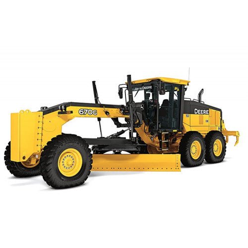 TM11205 - John Deere 670G, 670GP, 672G, 672GP (SN.-634753) Motor Grader Service Repair Technical Manual