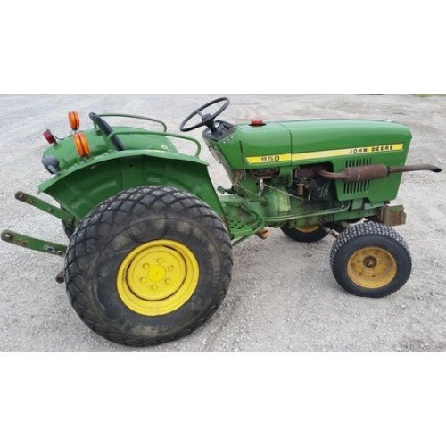Download John Deere 1050, 850, 900HC, 950 Utility Tractors Technical Service Manual TM1192