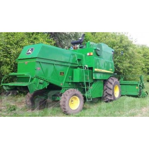 TM132619 - John Deere 4LZ-6, 4LZ-7 (C100) Combines Diagnostic and Service Repair Technical Manual