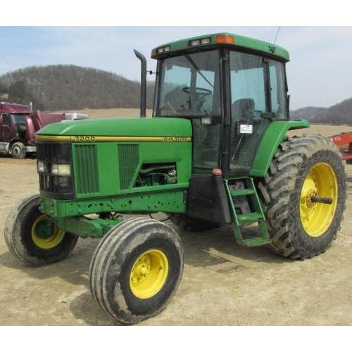 TM1551 - John Deere 7200 and 7400 2WD or MFWD Tractor Service Repair Manual