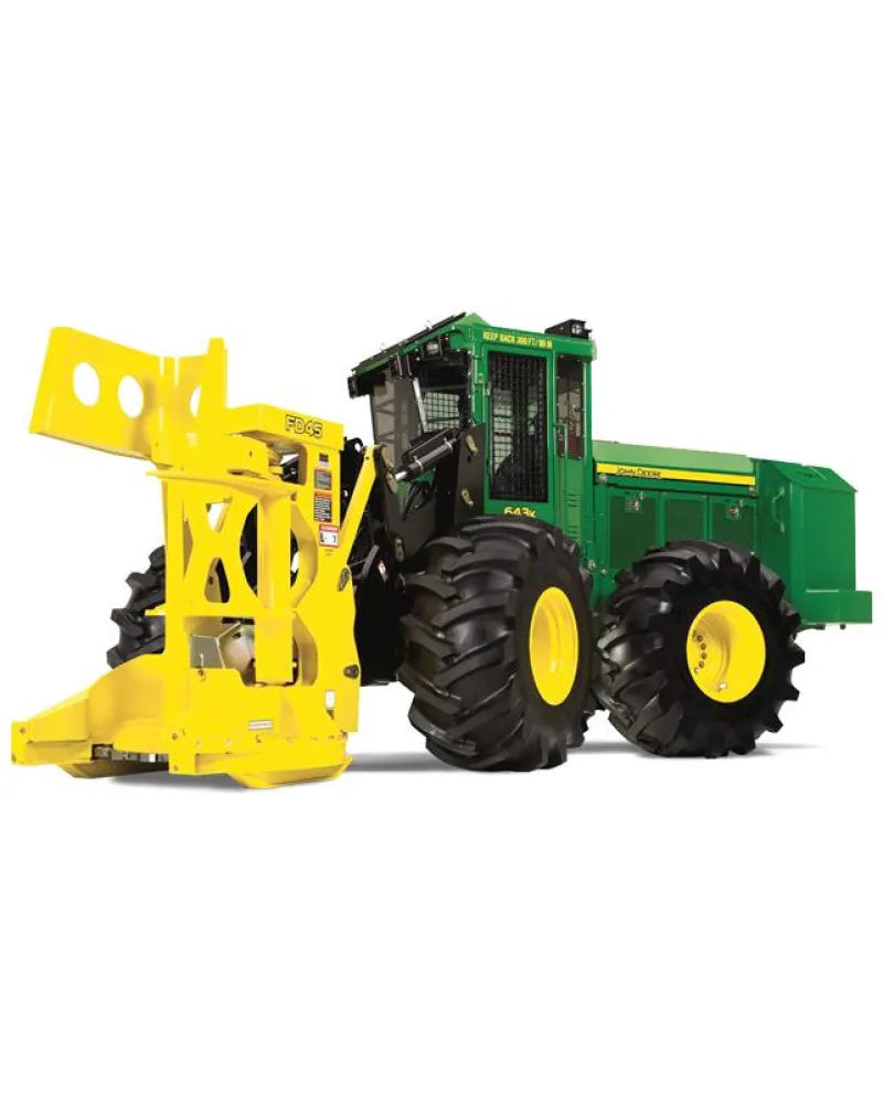 Operation and Test Manual - John Deere 643K Wheeled Feller Bunchers  (TM11361)