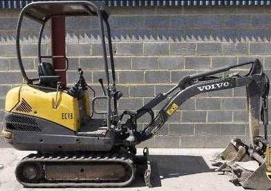 Volvo Ec13 Xtv Compact Excavator Pdf Service Repair Manual