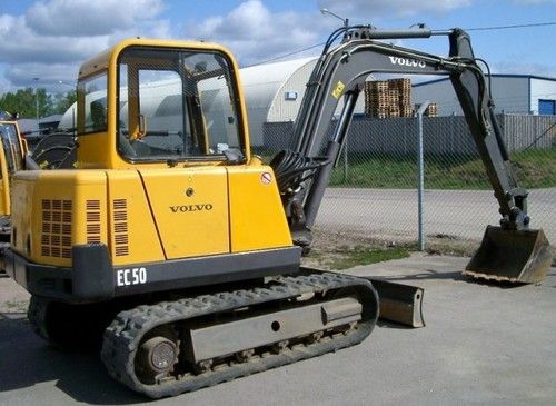 Volvo Ec50 Vv Compact Excavator Pdf Service Repair Manual