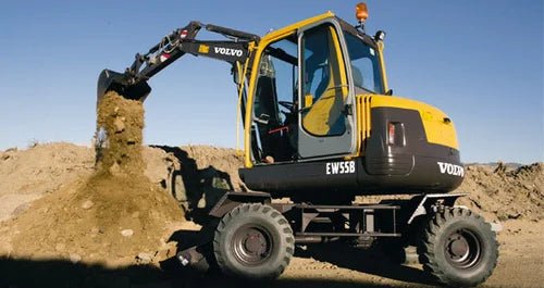 Volvo Ew55 Compact Excavator Pdf Service Repair Manual